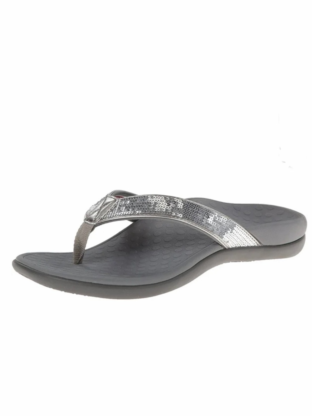 Vionic Women's Tide Sequins Toe Post Sandals Sz 8